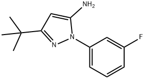 5-TERT-BUTYL-2-(3-FLUORO-PHENYL)-2H-PYRAZOL-3-YLAMINE