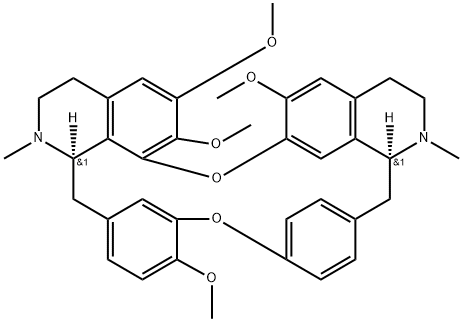 ISOTETRANDRINE Structural