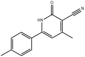 1,2-DIHYDRO-4-METHYL-2-OXO-6-P-TOLYLPYRIDINE-3-CARBONITRILE