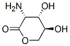L-Lyxonic acid, 2-amino-2-deoxy-, delta-lactone (9CI) Structural