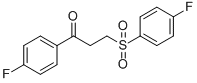 1-(4-FLUOROPHENYL)-3-[(4-FLUOROPHENYL)SULFONYL]-1-PROPANONE