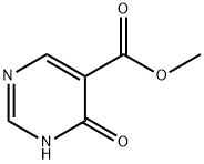 4-Hydroxypyrimidine-5-carboxylic acid methyl ester Structural