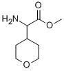 AMINO-(TETRAHYDRO-PYRAN-4-YL)-ACETIC ACID METHYL ESTER Structural