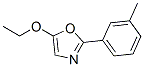 Oxazole, 5-ethoxy-2-(3-methylphenyl)- (9CI) Structural