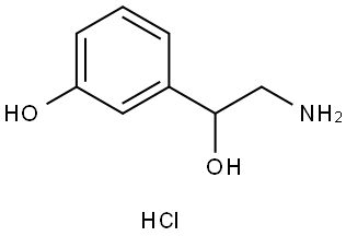 DL-NORPHENYLEPHRINE HYDROCHLORIDE Structural