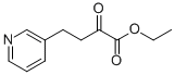 ETHYL 2-OXO-4-PYRIDIN-3-YL-BUTYRATE Structural