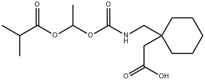 Gabapentin enacarbil Structural