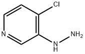 Pyridine, 4-chloro-3-hydrazino- (9CI) Structural