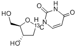 [1'-13C]2'-DEOXYURIDINE