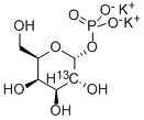 ALPHA-D-[2-13C]GALACTOPYRANOSYL 1-PHOSPHATE DIPOTASSIUM SALT