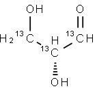 D-[1,2,3-13C3]GLYCERALDEHYDE