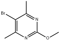 PyriMidine, 5-broMo-2-Methoxy-4,6-diMethyl- Structural