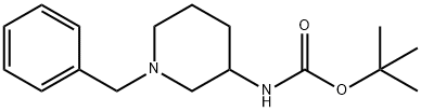 1-BENZYL-3-N-BOC-AMINOPIPERIDINE
 Structural