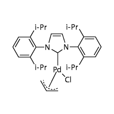 ALLYLCHLORO[1,3-BIS(2,6-DI-I-PROPYLPHENYL)IMIDAZOL-2-YLIDENE]PALLADIUM (II), 98 Structural