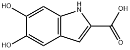 5,6-dihydroxy-1H-indole-2-carboxylic acid Structural