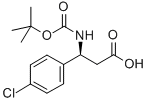 BOC-(S)-3-AMINO-3-(4-CHLORO-PHENYL)-PROPIONIC ACID