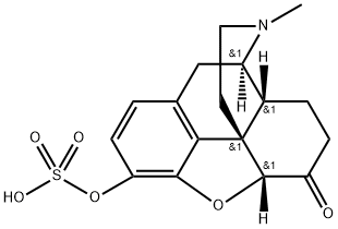 Hydromorphone 3-Sulfate Structural