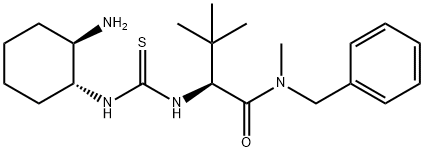 (2S)-2-[[[[(1R,2R)-2-Aminocyclohexyl]amino]thioxomethyl]amino]-N-3,3-trimethyl-N-(phenylmethyl)butanamide,  (S)-2-[[[[(1R,2R)-2-Aminocyclohexyl]amino]thioxomethyl]amino]-N-benzyl-N-3,3-trimethylbutanamide