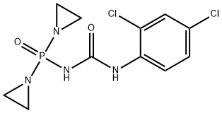 Urea, 1-(bis(1-aziridinyl)phosphinyl)-3-(2,4-dichlorophenyl)- (8CI)