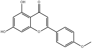 Acacetin Structural Picture