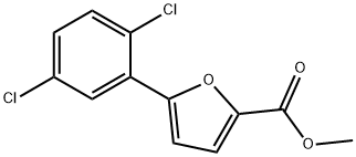 METHYL 5-(2 5-DICHLOROPHENYL)-2-FUROATE& Structural