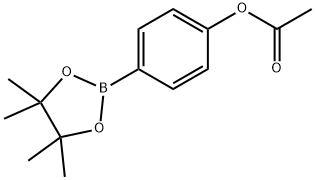 4-(4,4,5,5-TETRAMETHYL-1,3,2-DIOXABOROLAN-2-YL)PHENYL ACETATE,4-(4,4,5,5-TETRAMETHYL-1,3,2-DIOXABOROLAN-2-YL)PHENYL ACETATE, MIN. 97%