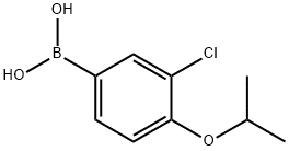 3-CHLORO-4-ISOPROPOXYPHENYLBORONIC ACID Structural