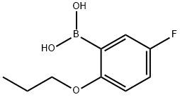 5-FLUORO-2-PROPOXYPHENYLBORONIC ACID Structural