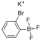 POTASSIUM 2-BROMOPHENYLTRIFLUOROBORATE Structural