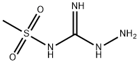 Hydrazinecarboximidamide,  N-(methylsulfonyl)- Structural