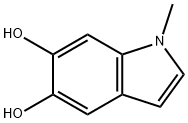 N-methyl-5,6-dihydroxyindole Structural