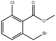 METHYL 2-BROMOMETHYL-6-CHLORO-BENZOATE Structural