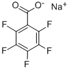 Sodium 2,3,4,5,6-pentafluorobenzoate Structural