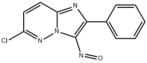 Imidazo[1,2-b]pyridazine, 6-chloro-3-nitroso-2-phenyl- Structural