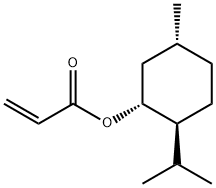 L-MENTHYL ACRYLATE Structural