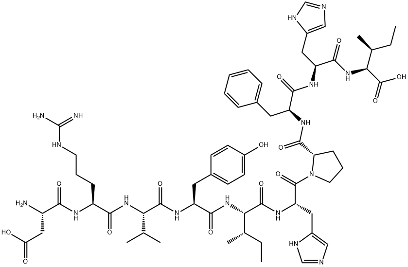 ANGIOTENSIN I, HUMAN Structural