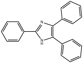 2,4,5-Triphenylimidazole Structural