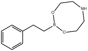 2-PHENYLETHYL-1-BORONIC ACID DIETHANOLAMINE ESTER Structural