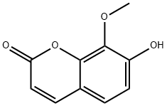 7-HYDROXY-8-METHOXYCOUMARIN Structural