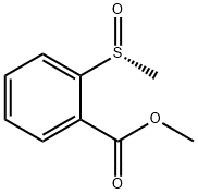 METHYL 2-(METHYLSULFINYL)BENZENECARBOXYLATE Structural