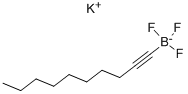 POTASSIUM DEC-1-YNYLTRIFLUOROBORATE Structural