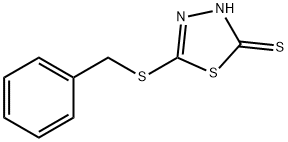 5-BENZYLTHIO-1,3,4-THIADIAZOLE-2-THIOL Structural