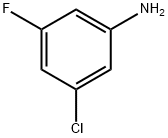 3-CHLORO-5-FLUOROANILINE Structural