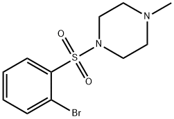 1-(2-BROMOPHENYLSULFONYL)-4-METHYLPIPERAZINE