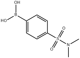 4-(N,N-DIMETHYLSULPHONAMIDO)BENZENEBORONIC ACID Structural