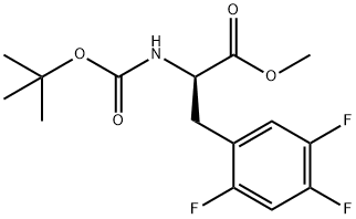 METHYL (2R)-2-[(TERT-BUTOXYCARBONYL)AMINO]-3-(2,4,5-TRIFLUOROPHENYL)PROPANOATE