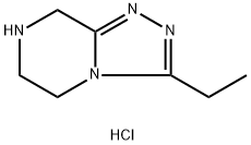 1,2,4-TRIAZOLO[4,3-A]PYRAZINE, 3-ETHYL-5,6,7,8-TETRAHYDRO- Structural