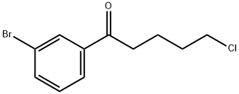 1-(3-BROMOPHENYL)-5-CHLORO-1-OXOPENTANE