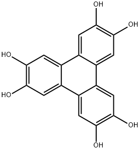 2,3,6,7,10,11-Triphenylenehexol Structural