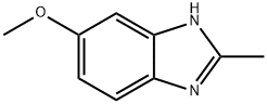 2-METHYL-5-METHOXYBENZIMIDAZOLE Structural